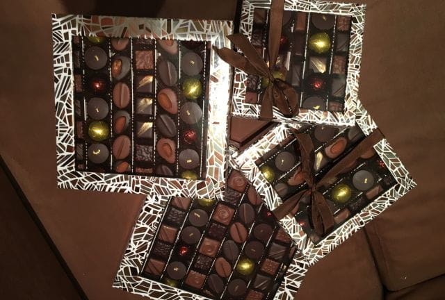 Des chocolats à offrir pour Noël.